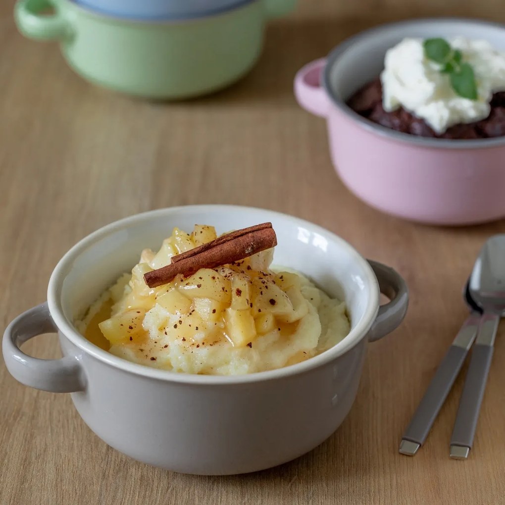 Mäser 4 db-os leveses tálkészlet MAILA – 12,5 cm,világoskék mix