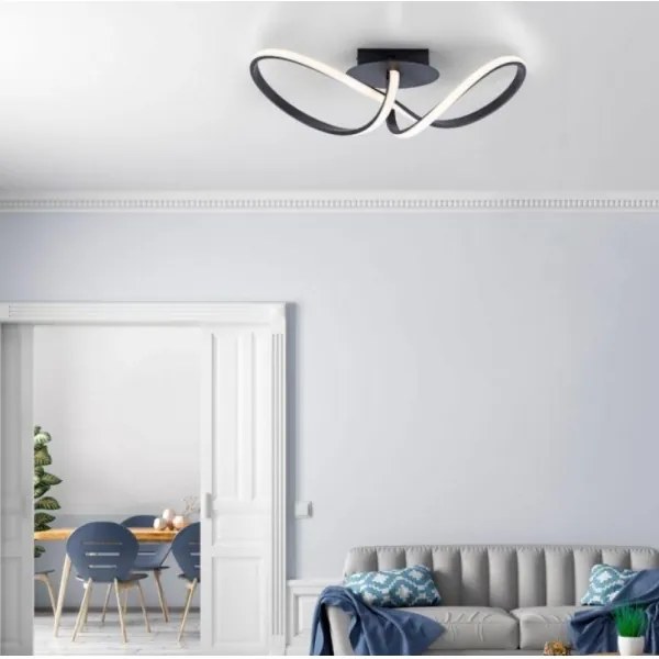 Leuchten Direkt 15403-18 - LED Dimmelhető felületre szerelhető csillár MARIA LED/16W/230V