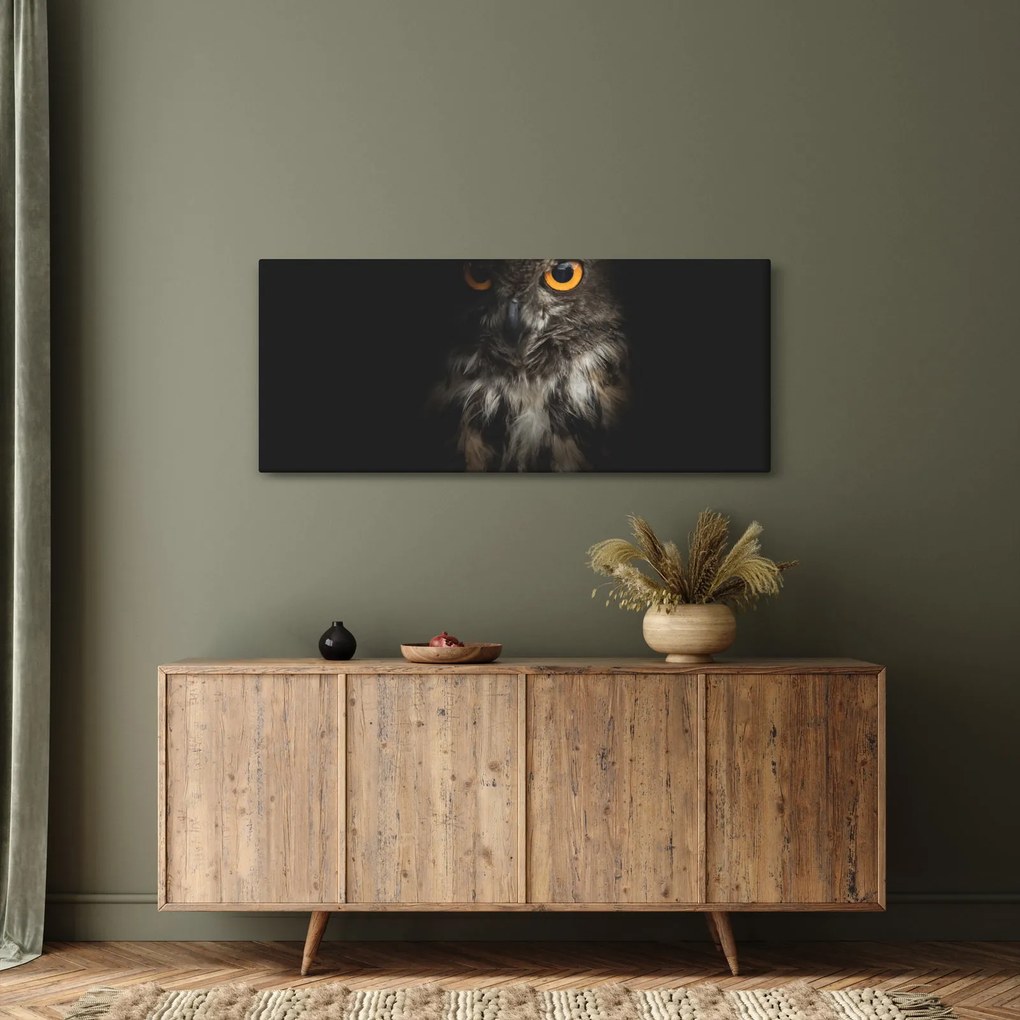 Bagoly képe (120x50 cm)