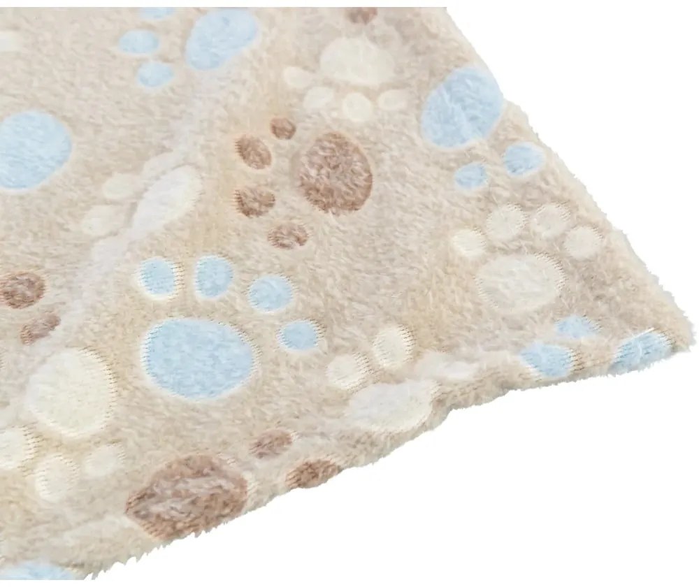 Bézs fleece takaró kutyáknak 75x50 cm Trixie Laslo – Plaček Pet Products