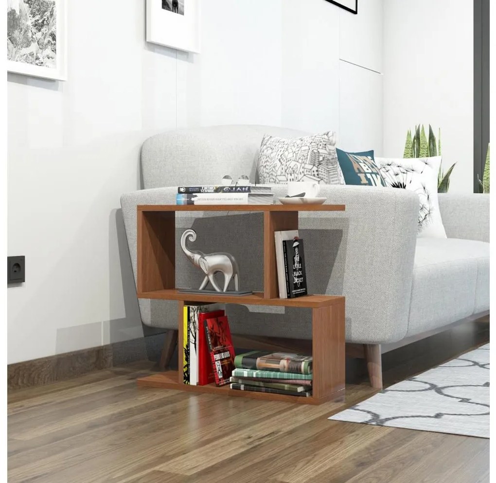 LALE dohányzóasztal 55x60 cm barna