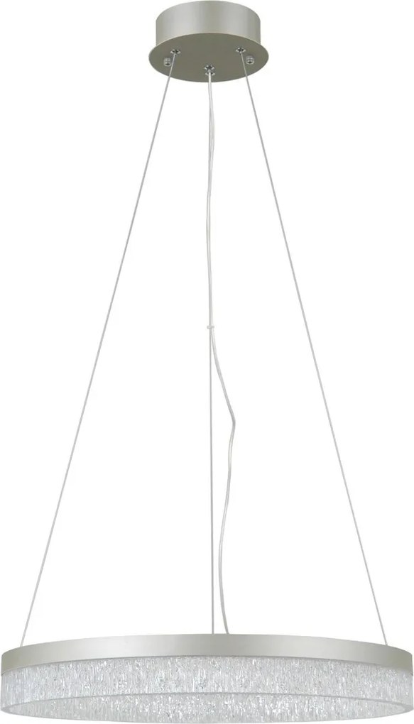 Italux glamour modern függeszték pantal ezüst itxpnd-34533-m-silv