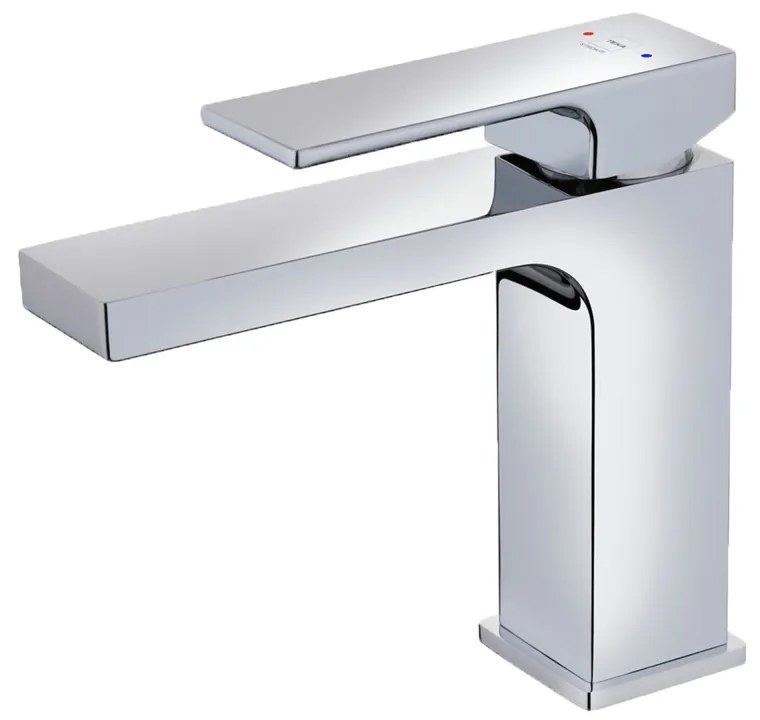 STROHM TEKA Soller mosdó csaptelep, egykaros, leeresztőszelep nélkül, króm