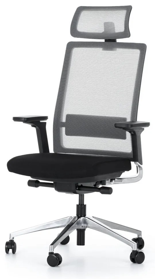 Basto egyensúlyozó szék, fekete