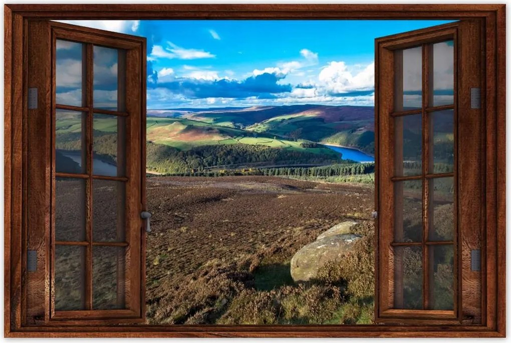 Poszterek 90x60 Hegyi tájkép