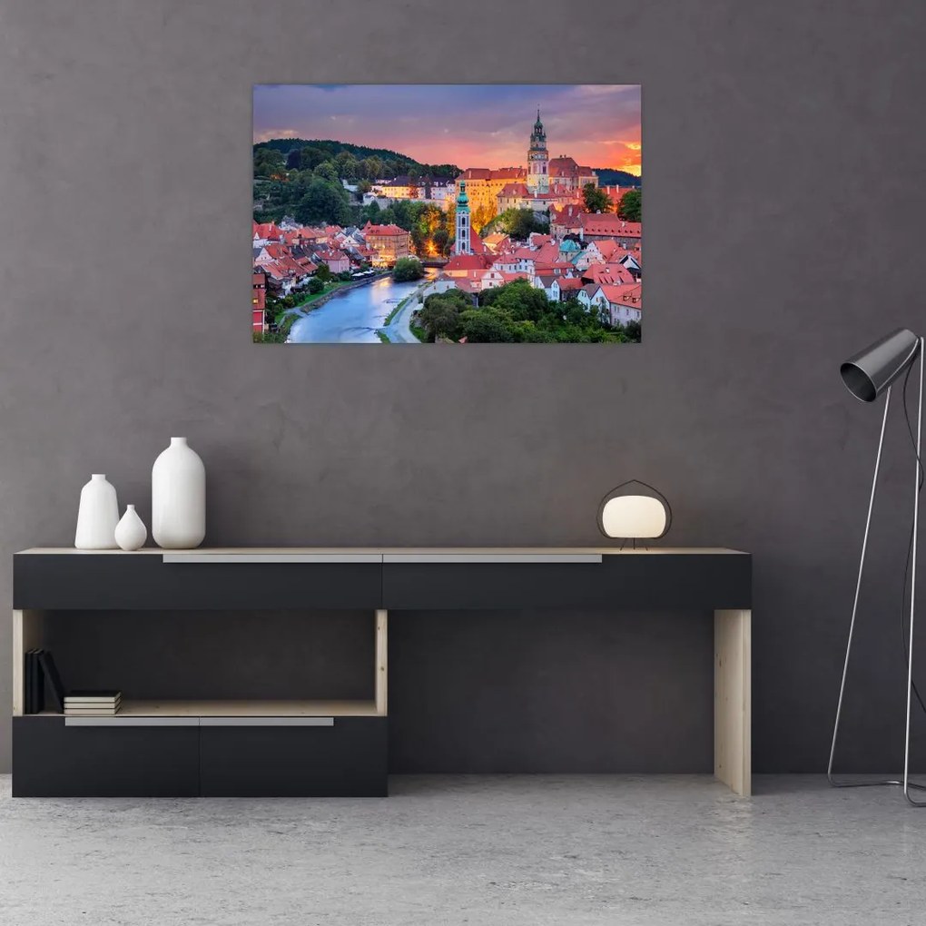 Kép - Český Krumlov (90x60 cm)