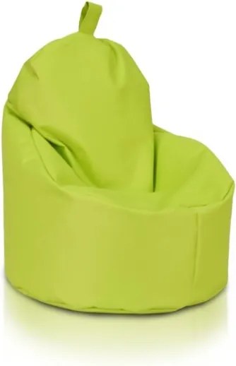 Babzsák Yoko ökobőr / poliészter TiaHome - Lime