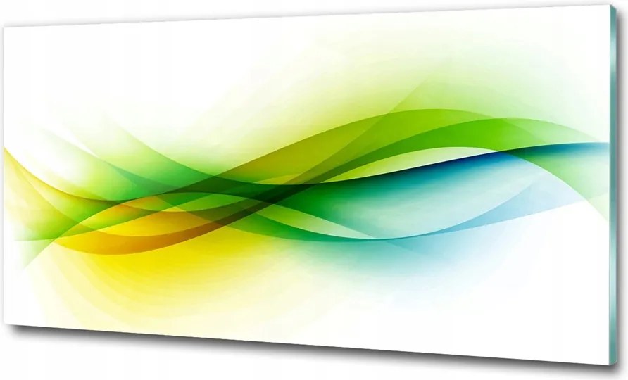 Fotótapéta üveg falra Absztrakt hullámok 125x50