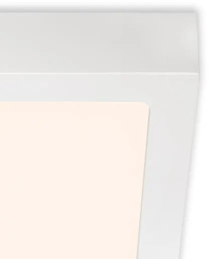 Briloner 7123-016 - FIRE LED mennyezeti lámpatest, 12 W, 230 V, 3000 K, 17x17 cm, fehér