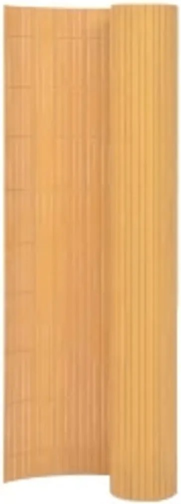 vidaXL sárga kétoldalas kerti kerítés 110 x 300 cm