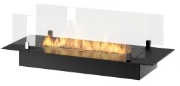 InFire - Beépített BIO kandalló 8,5x80 cm 3,5kW fekete