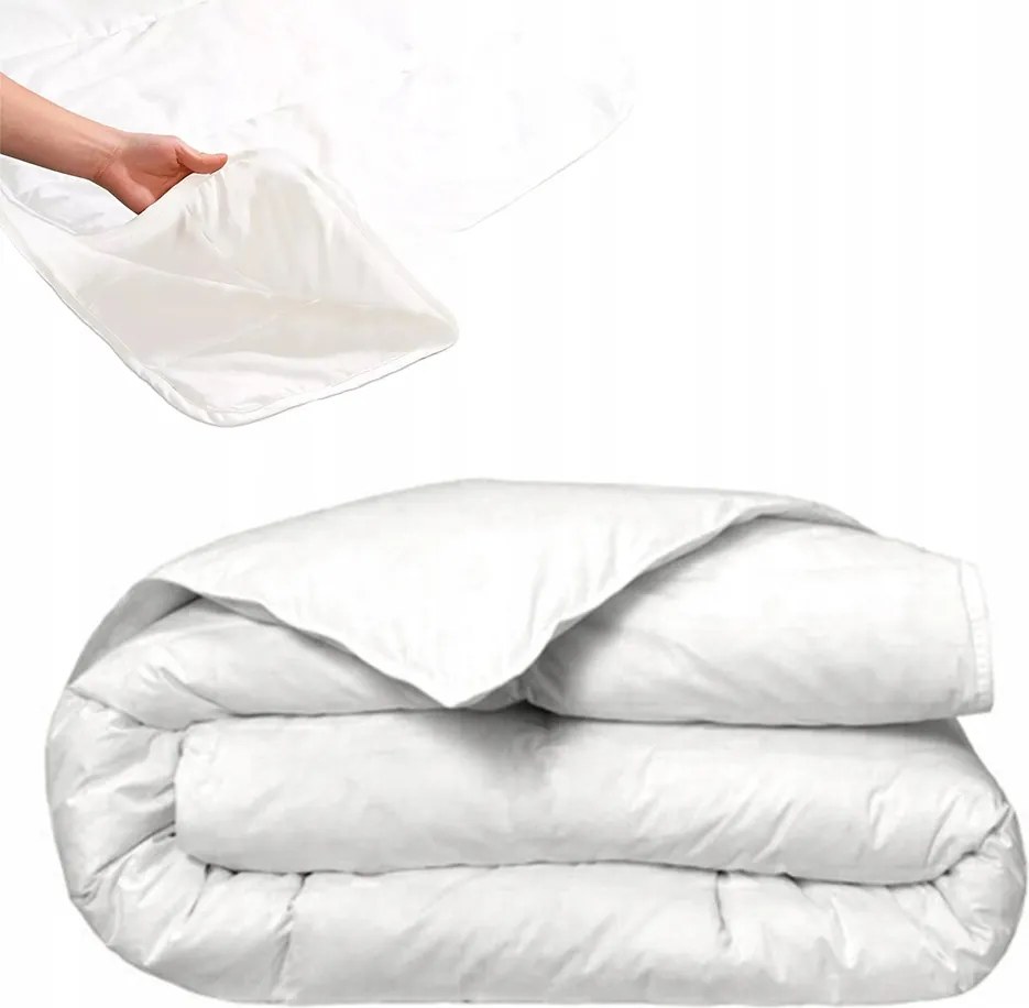 Antiallergén Egész Éves Paplan 140x200 cm Puha Policotton Huzat