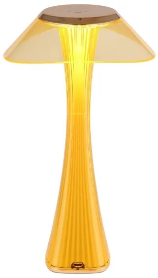 Globo 21025A-LED Dimmelhető Asztali lámpa tölthető AMBRA LED/2,5W/3,7V 2700K/4500K/6500K arany