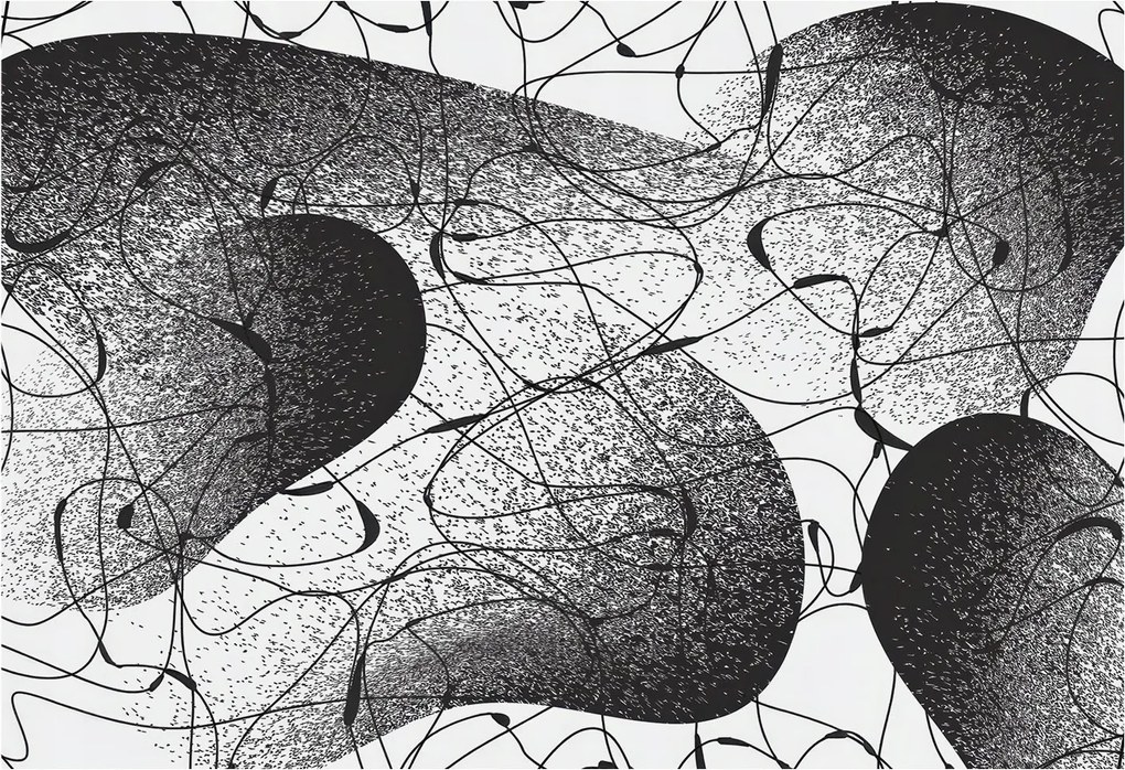 Flizelin tapéta Fali furnér 3D hatás Absztrakt minta 152x104 Ragasztó