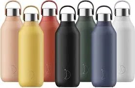 Chilly's Bottles termosz - lágy rózsaszín 1000ml, Series 2 edition