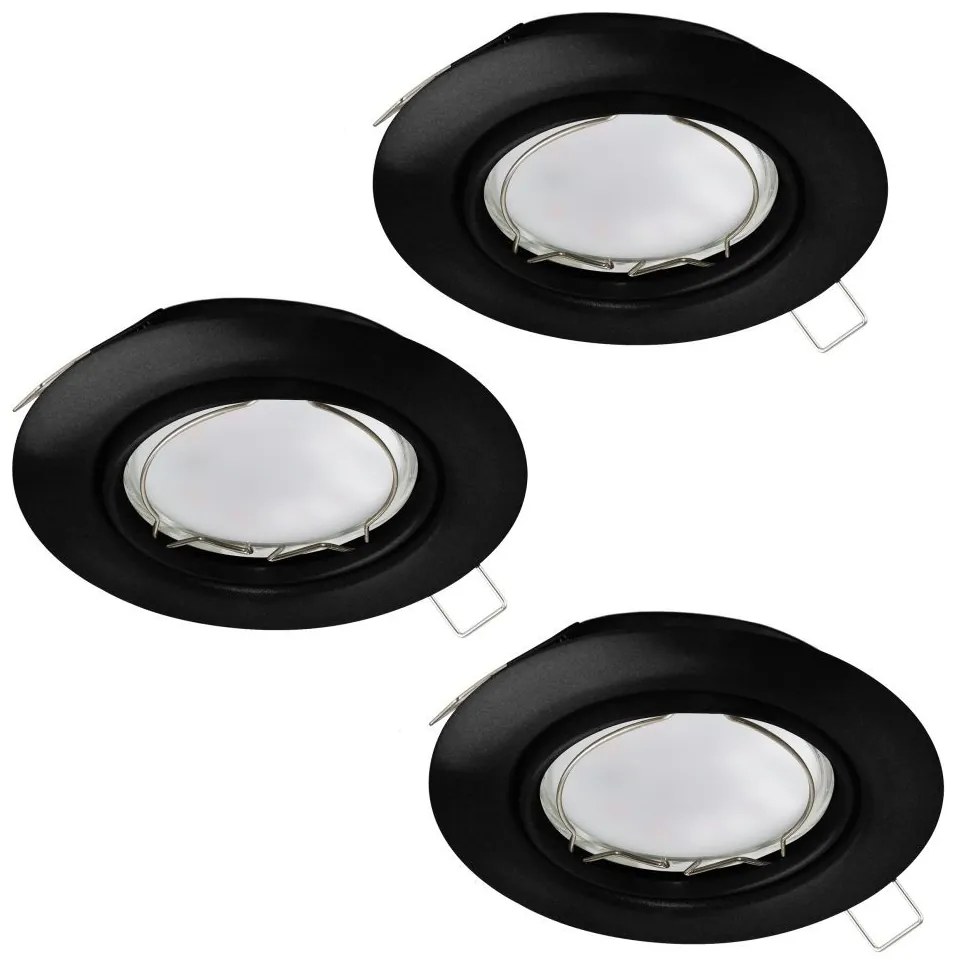Eglo Peneto 900752 fix, süllyesztett lámpa szett, 3x4,6W GU10