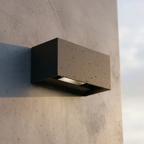 Ideal Lux - LED Kültéri fali lámpa ATOM LED/25W/230V IP54 fekete