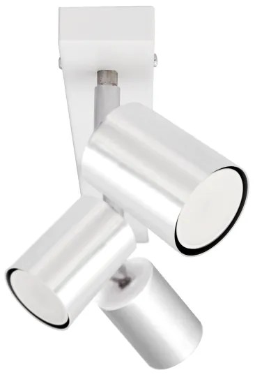 LED Spotlámpa TUNE 3xGU10/4,8W/230V matt króm/fehér
