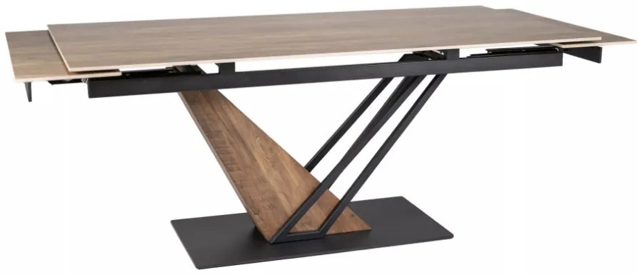 Genesis bővíthető étkezőasztal 160-220 cm tölgy