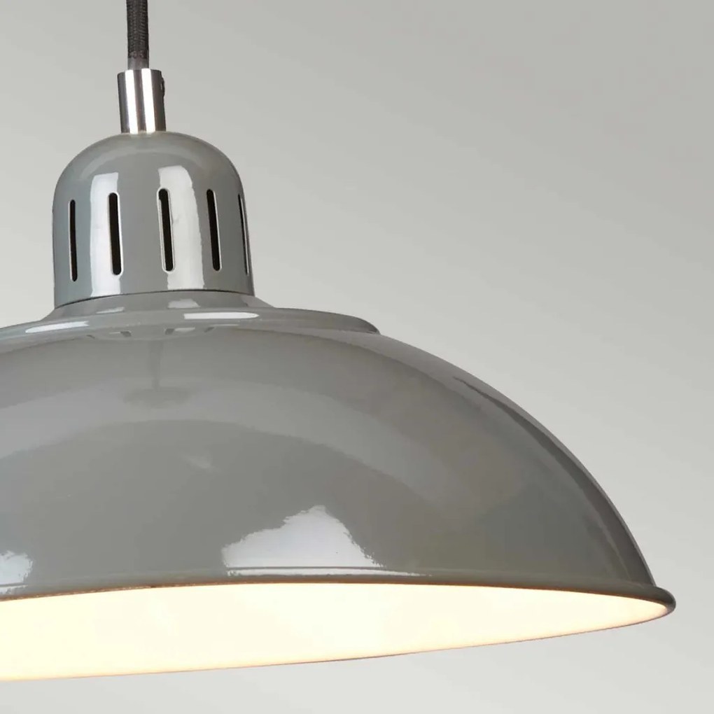 Elstead Lighting FRANKLIN FRANKLIN-P-GY Függőlámpa 1x60W/E27