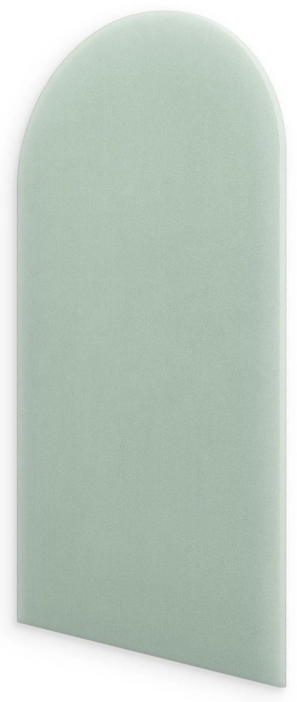 Bársony kárpitozott panel - Íves - 30x60cm Szín: Krém