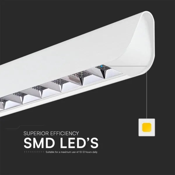 LED csillár kábelre 36W 230V 3000/4000/6400K fehér