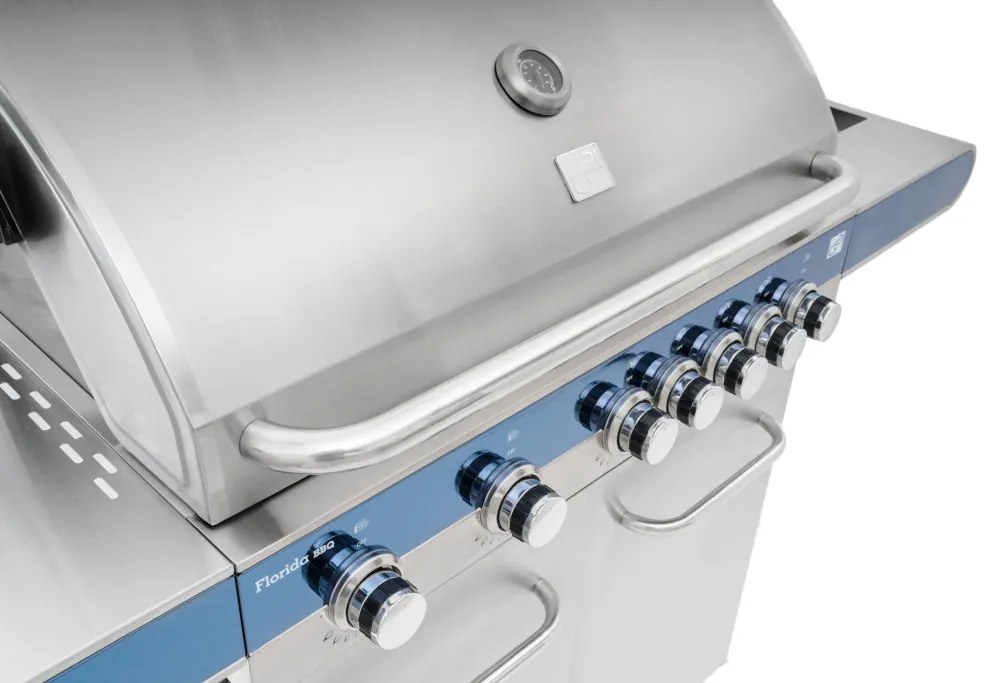 G21 Florida BBQ Premium line gázgrill, 7 égőfej + ajándék nyomáscsökkentő