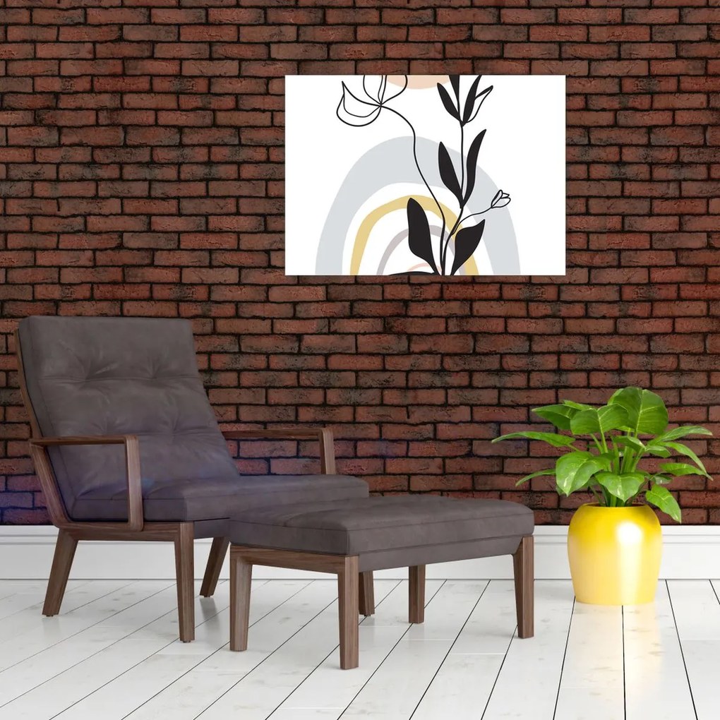 Kép - Virágok vázában N⁰1 (70x50 cm)