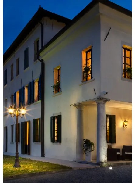 Redo 9656 - Kültéri fali lámpa ESSEN 1xE27/70W/230V IP44 barna/patina