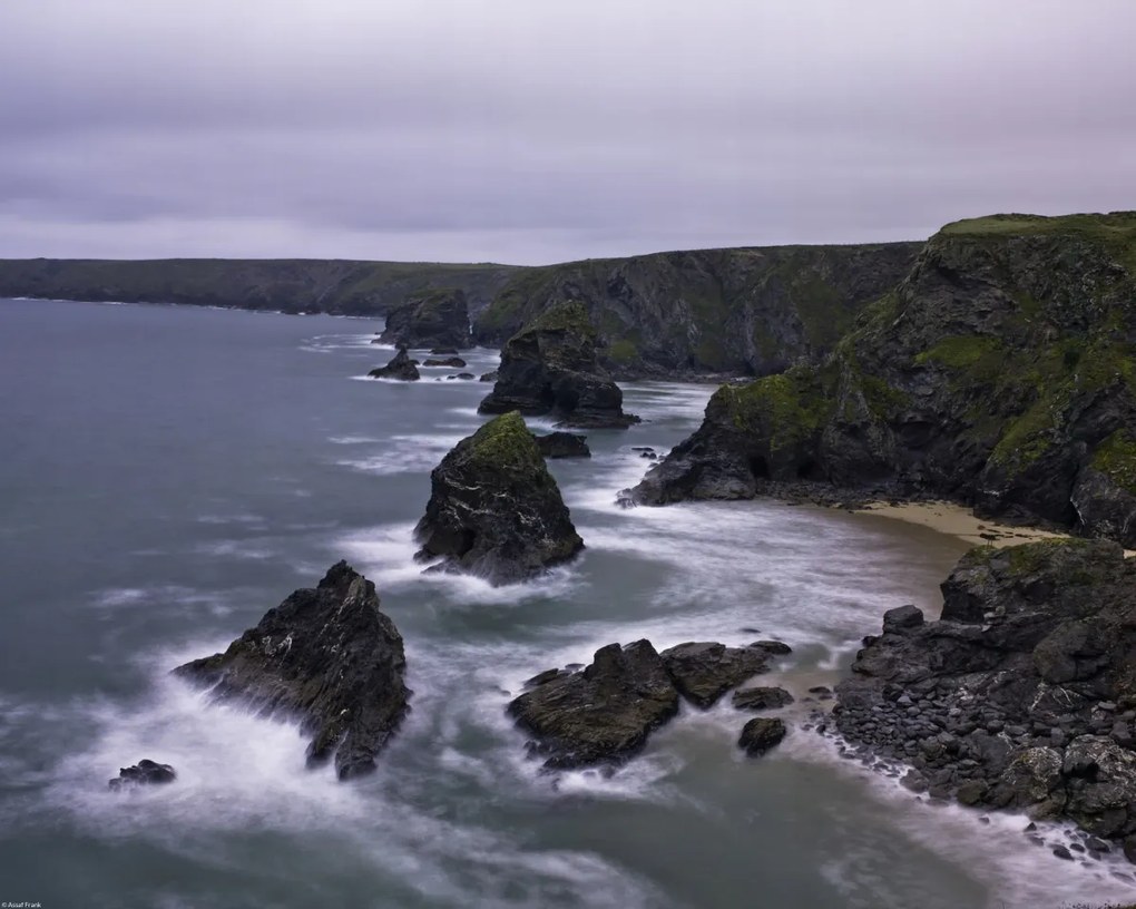 Poszter 50x40cm Bedruthan Steps, Assaf Frank