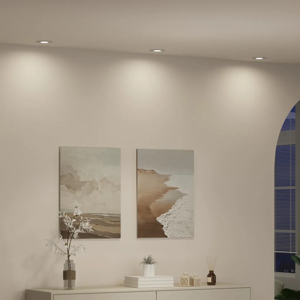 Recessed Spotlights 6 db Kerek GU10 Fehér Ø91 mm