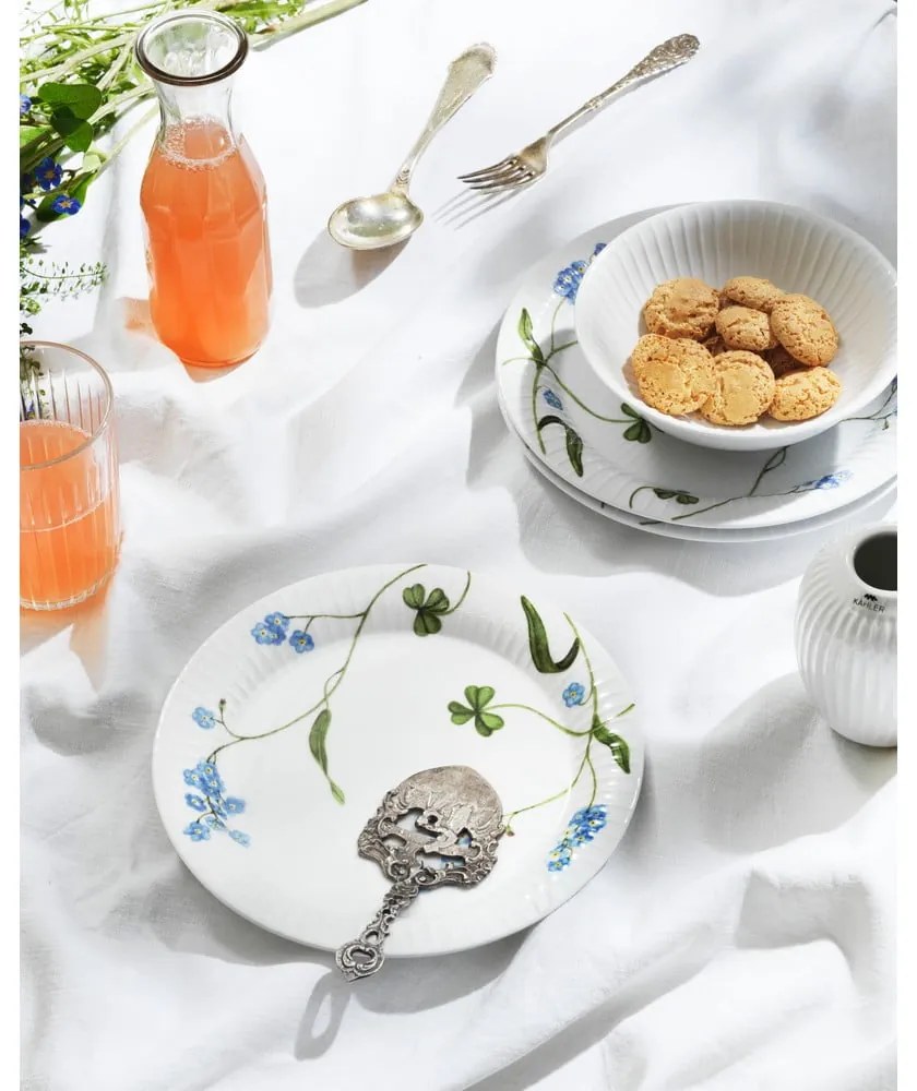Fehér desszertes porcelán tányér ø 22 cm Hammershøi Summer – Kähler Design