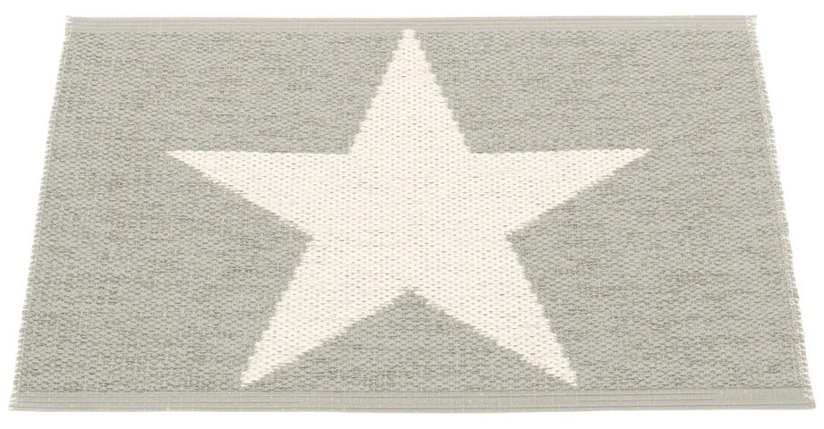 Világosszürke kültéri-beltéri szőnyeg 70x50 cm Viggo Warm Grey – Pappelina