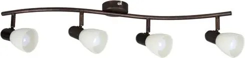 Rabalux beltéri karos spotlámpa e14 4x40w antik barna soma