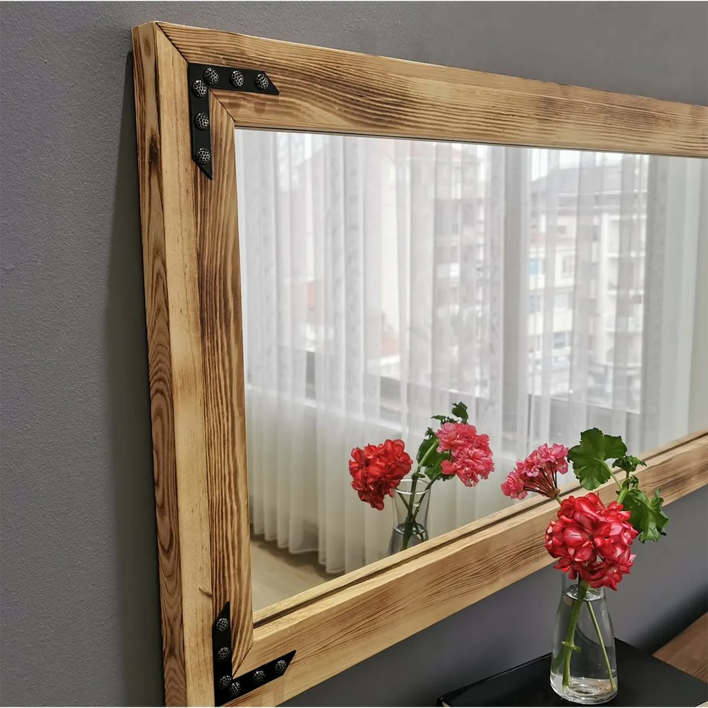 Walnut tükör 50 x 110 cm