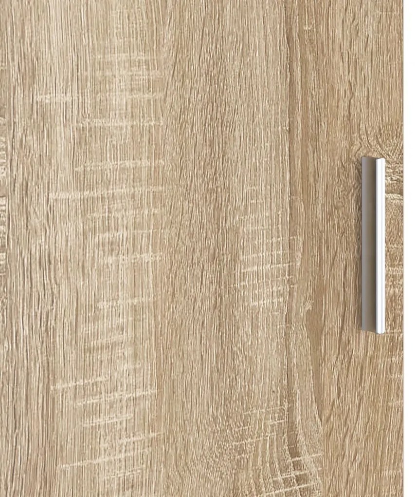 Magas Tároló sonoma tölgy 31,5 x 32 x 124 cm Faanyag