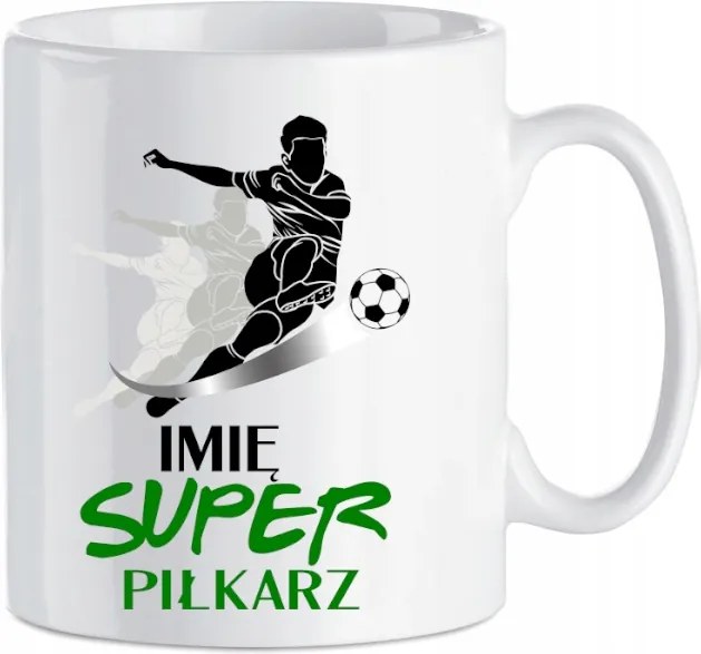 Személyre szabott bögre Név Szuper Labdarúgó
