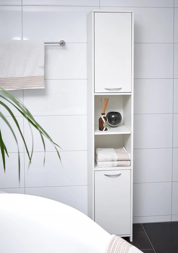 Casaria® Fürdőszobaszekrény - 180x30x30cm