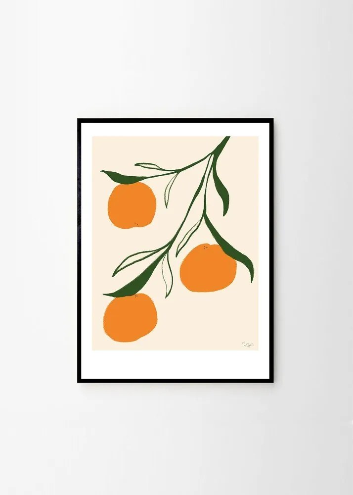 Poszter 30x40 cm Orange – Anna Mörner – The Poster Club
