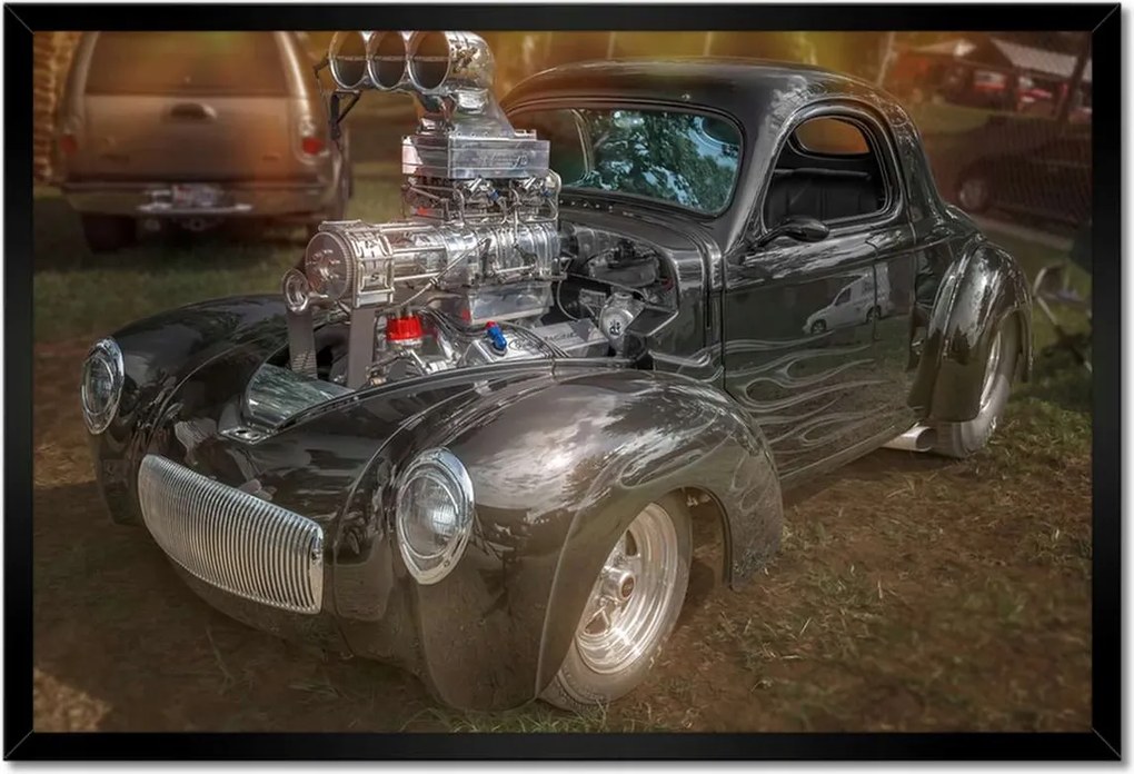 Poszterek keretben 60x40 1941 Willys Coupe