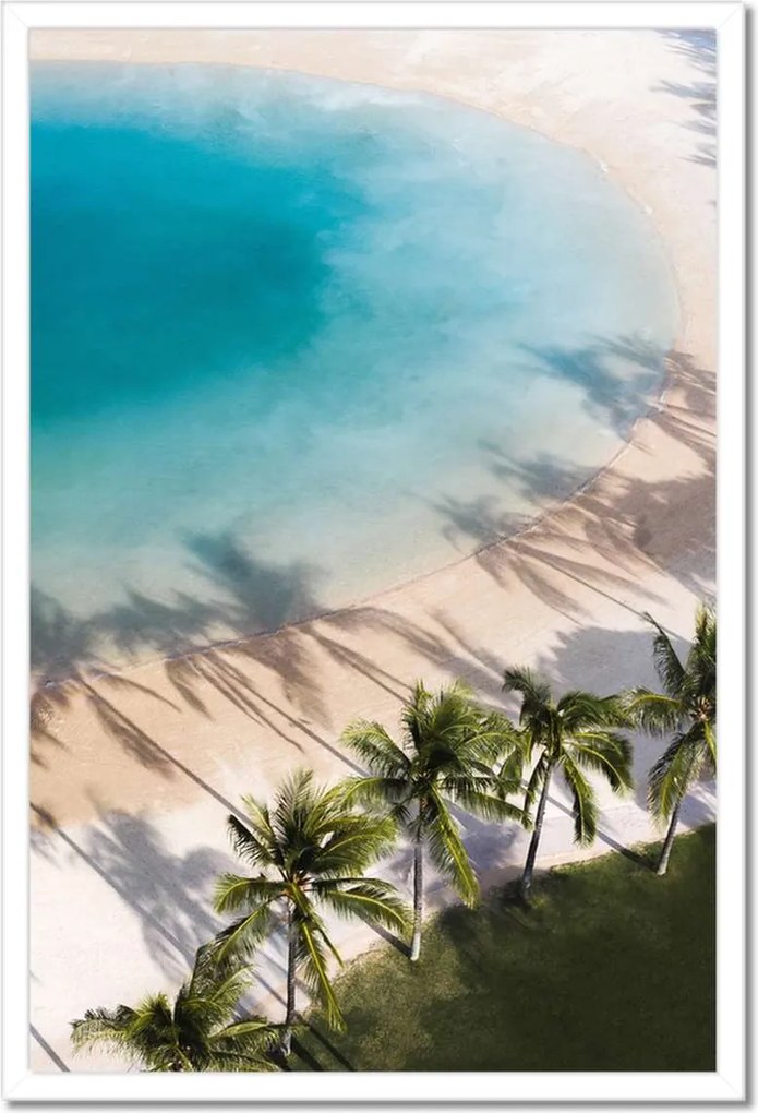 Poszterek keretben 40x60 Trópusi sziget Trópusok