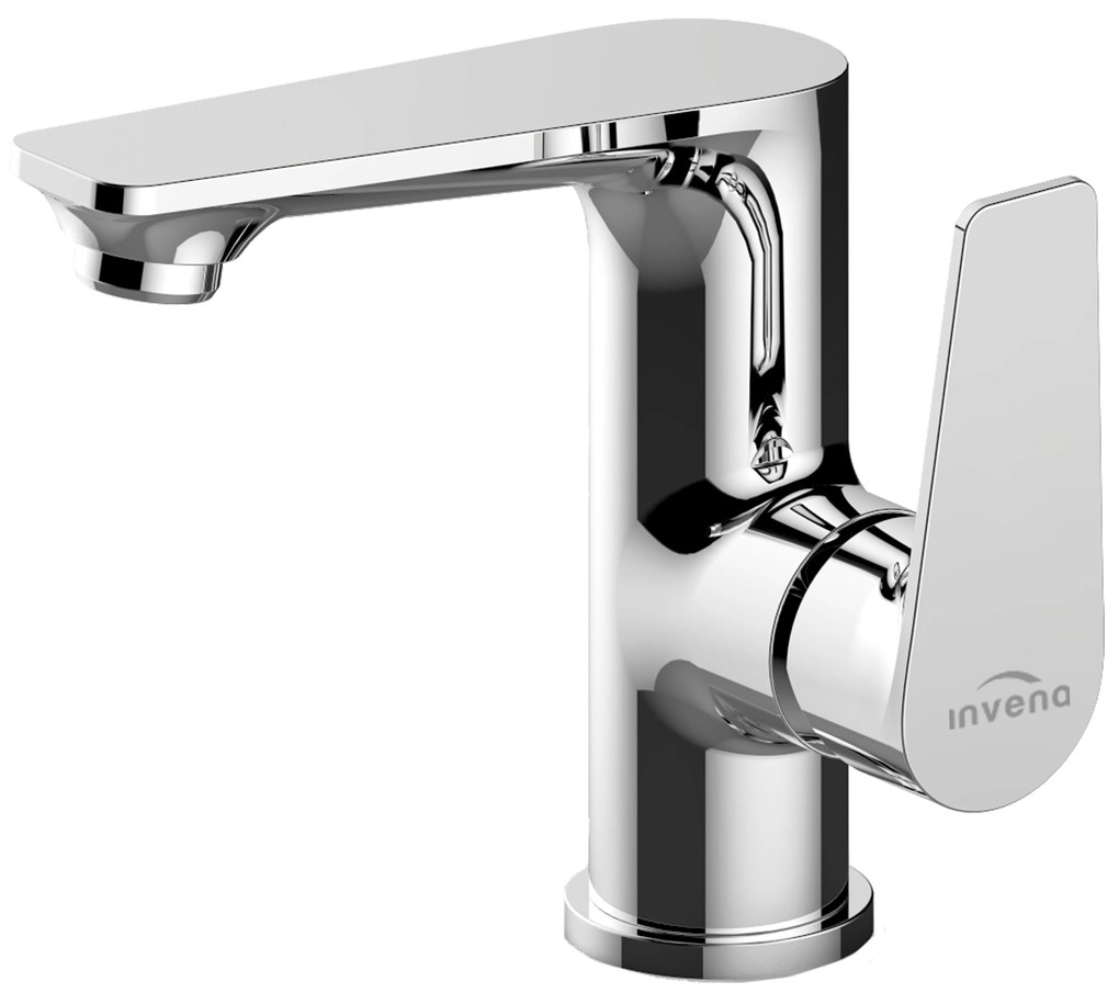 Invena Dokos, mosogató csaptelep, króm, INV-BU-19-0B1-V