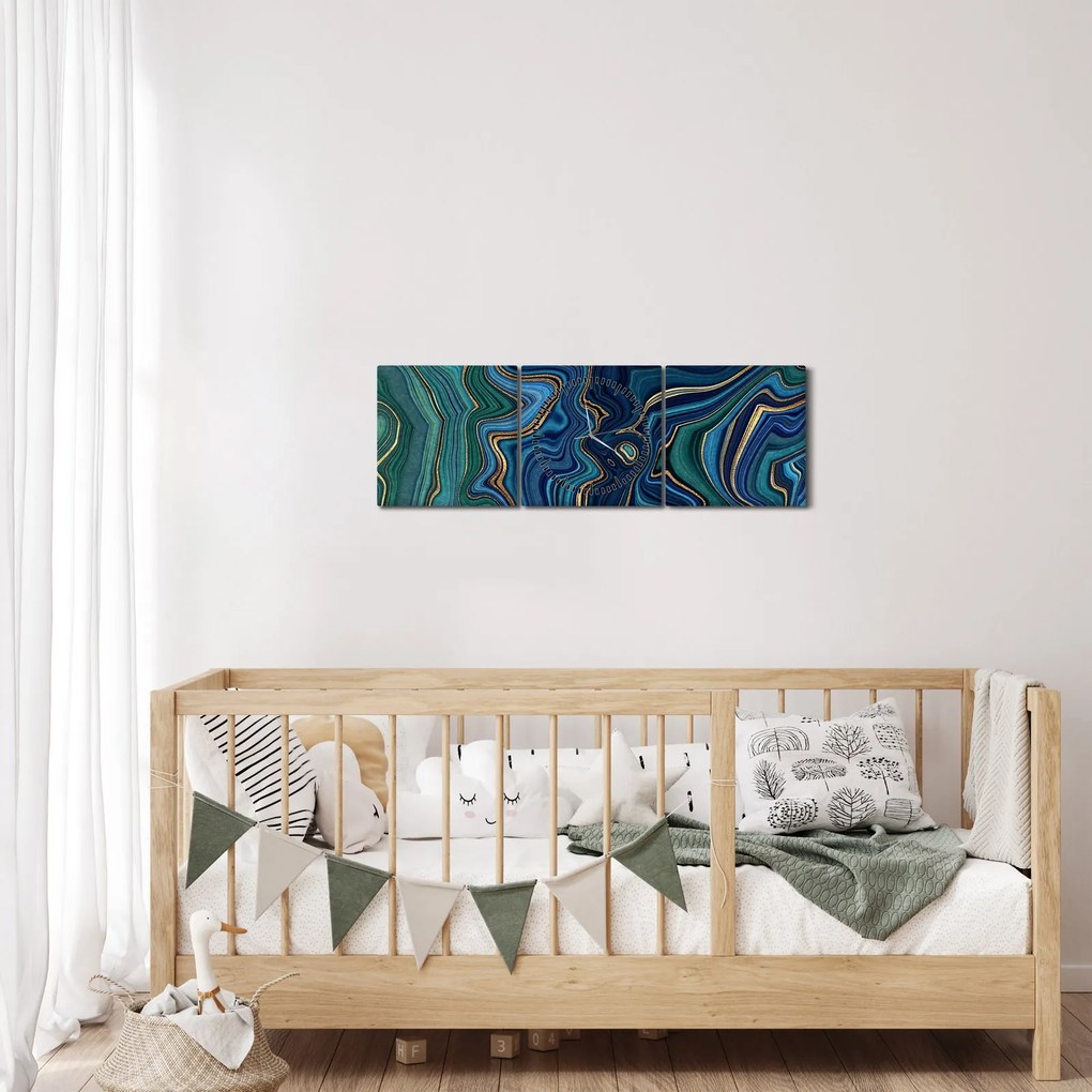 Kép - Achát márvány (órával) (90x30 cm)