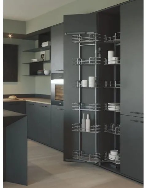 Konyhai fémrács, kamravasalat, 450mm, króm, csillapított záródás, 8 kosár SIGE, Green Line 230B