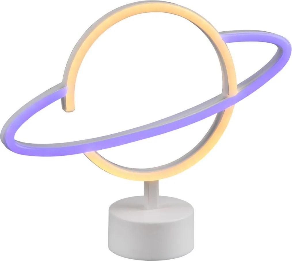 Trio PLANET R55370101 Asztali lámpa 1x2w/led ip20