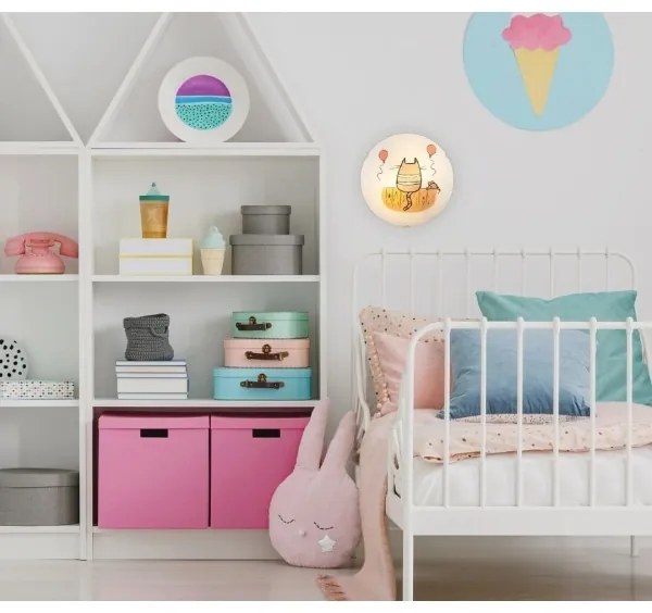 Rabalux 4558 - Gyerek fali lámpa CATHY 2xE27/60W