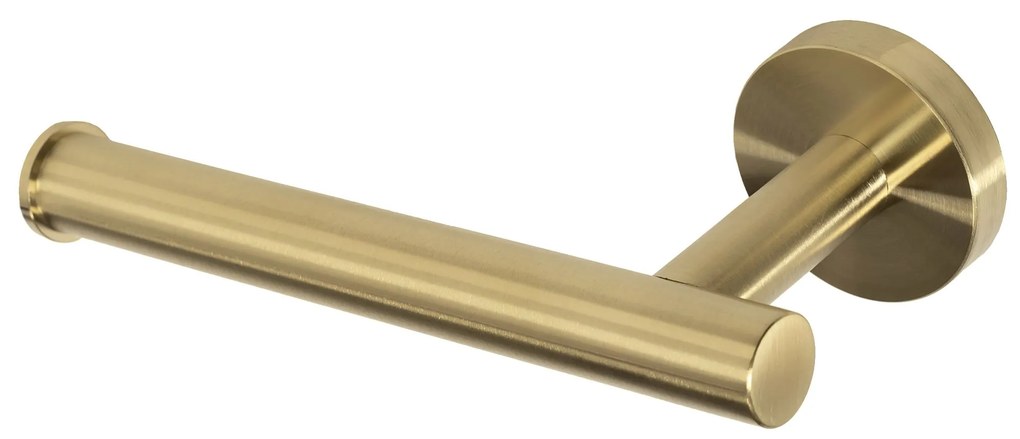 Falra szerelhető wc papír tartó Brush Gold 322231