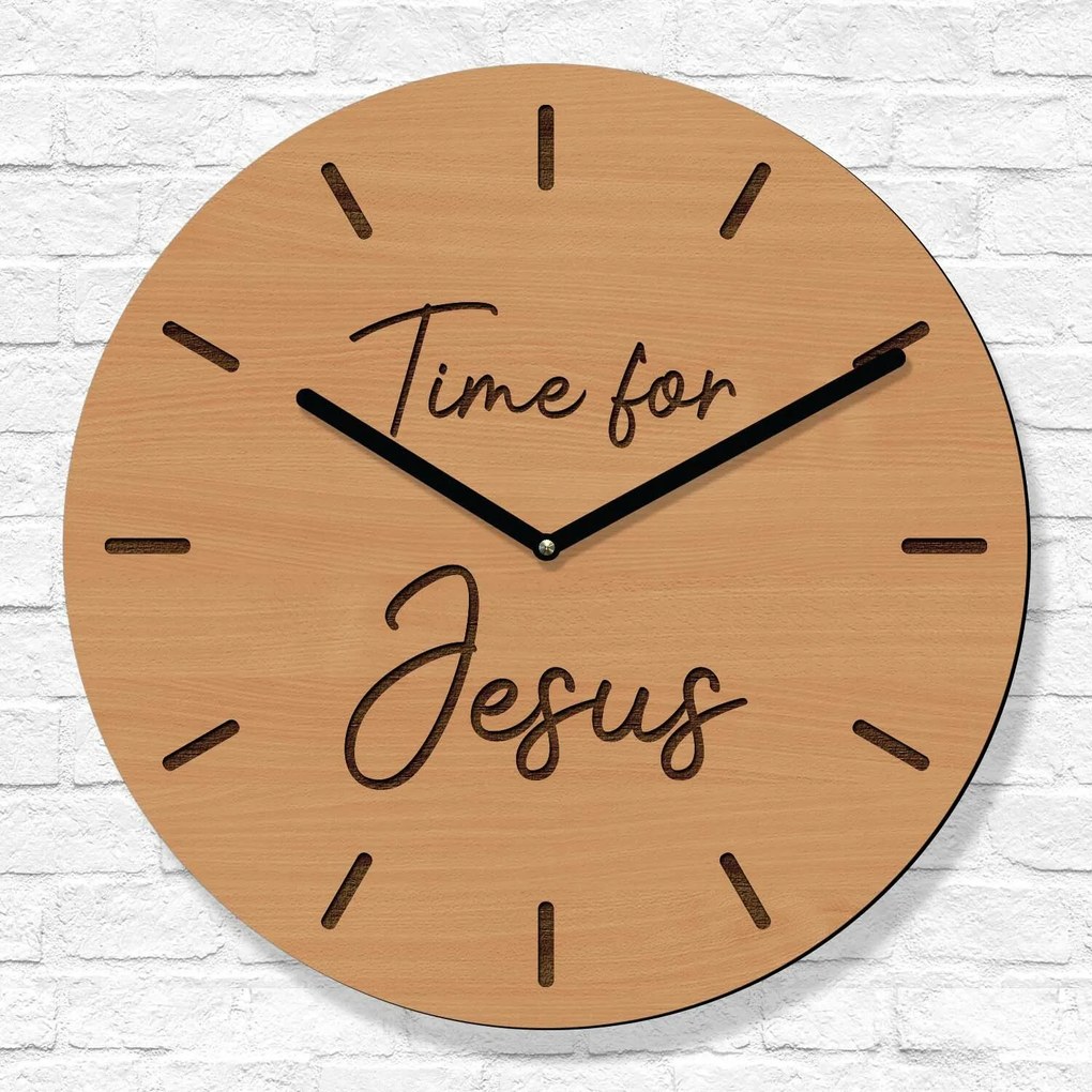 Keresztény falióra - Time for Jesus