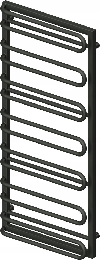 Dekorációs Radiátor Aphrodité H1200 L530 Fekete