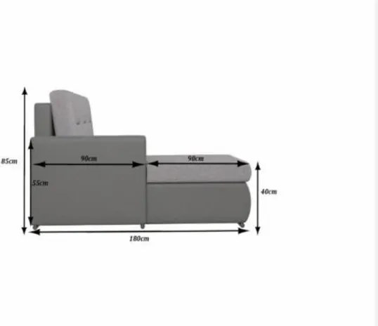 OTTAVIO ágyazható sarok ülőgarnitúra
